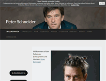 Tablet Screenshot of peter-schneider.tv